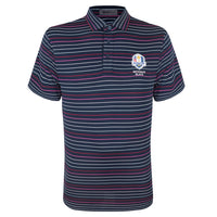 2025 Ryder Cup G/Fore Men's Multi Stripe Polo Shirt