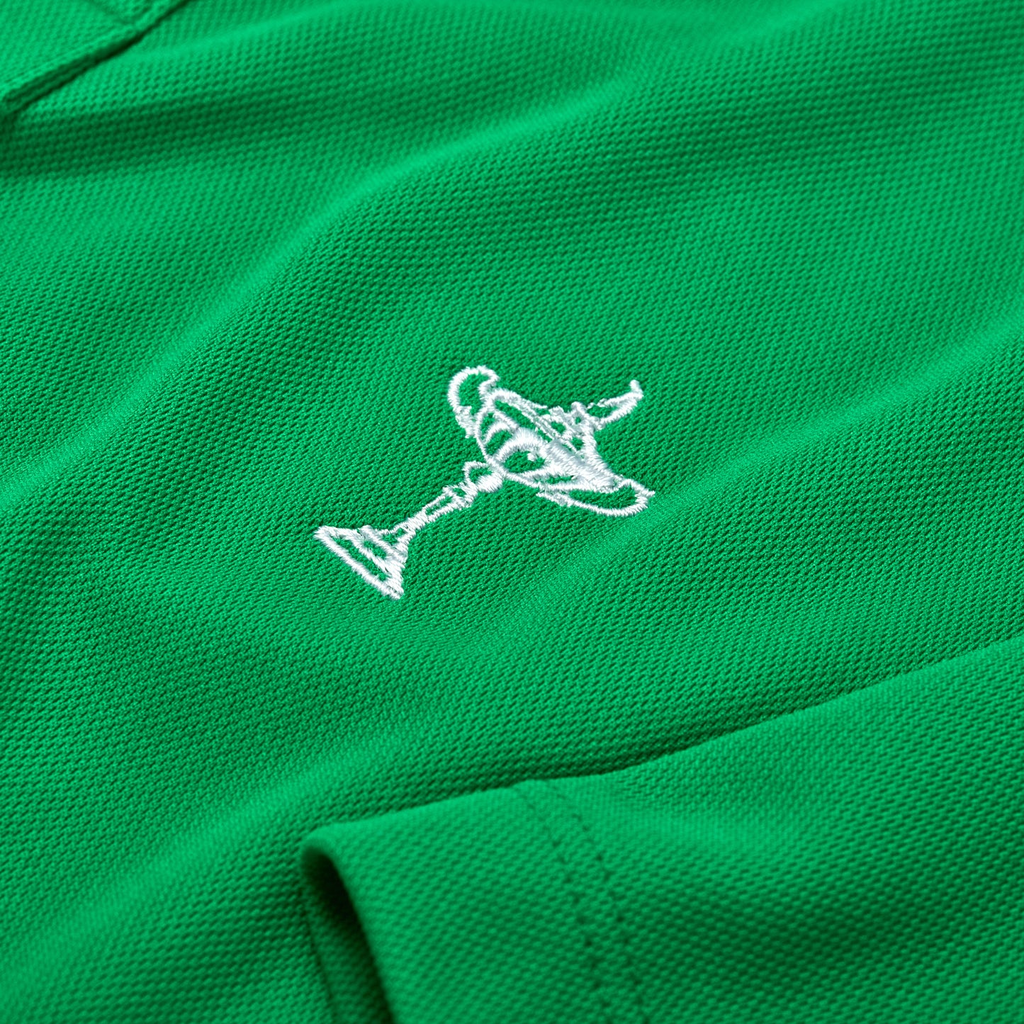 2027 Ryder Cup G/FORE Men's Green Pique Polo Shirt