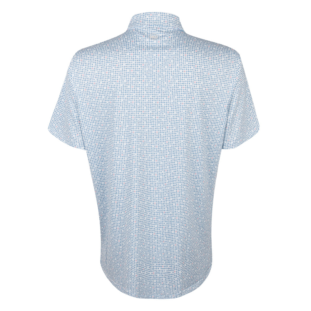 2025 Ryder Cup Peter Millar Men's Ace Of Spades Performance Polo Shirt
