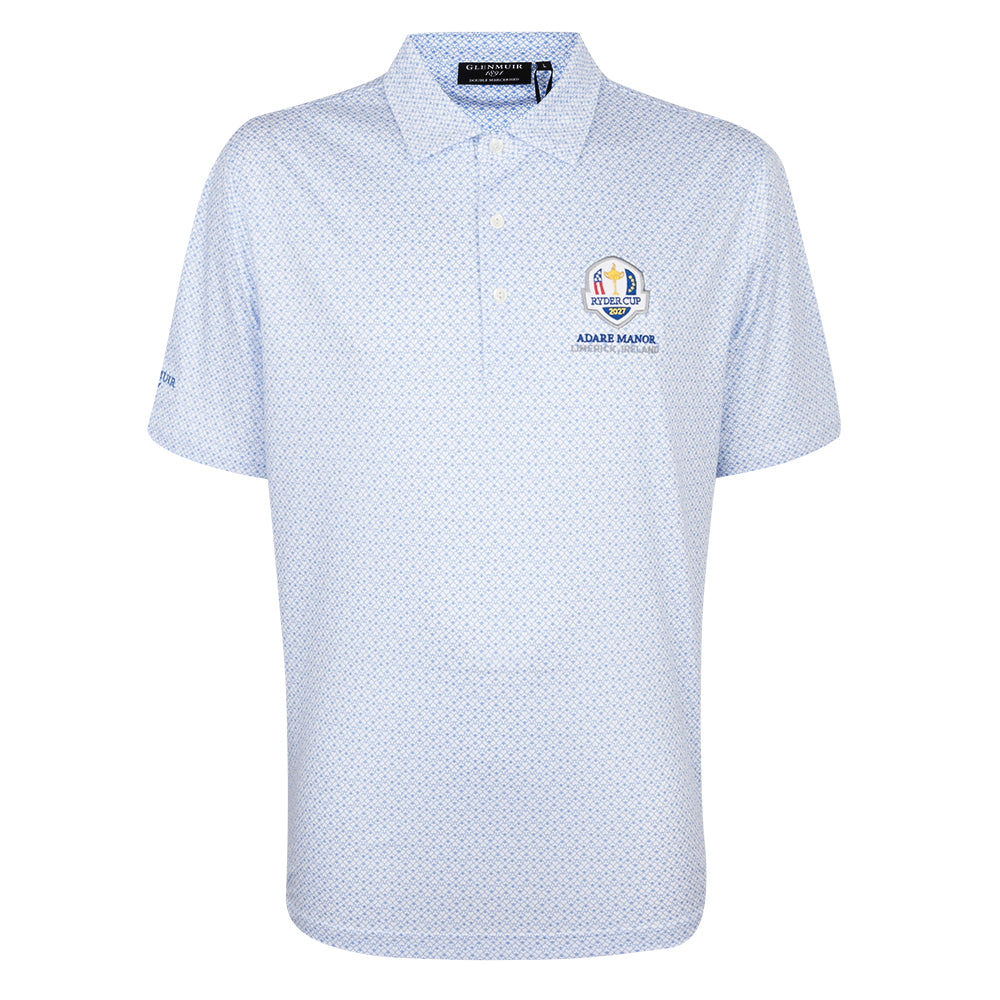 2027 Ryder Cup Glenmuir Men's Playcards Print Polo Shirt