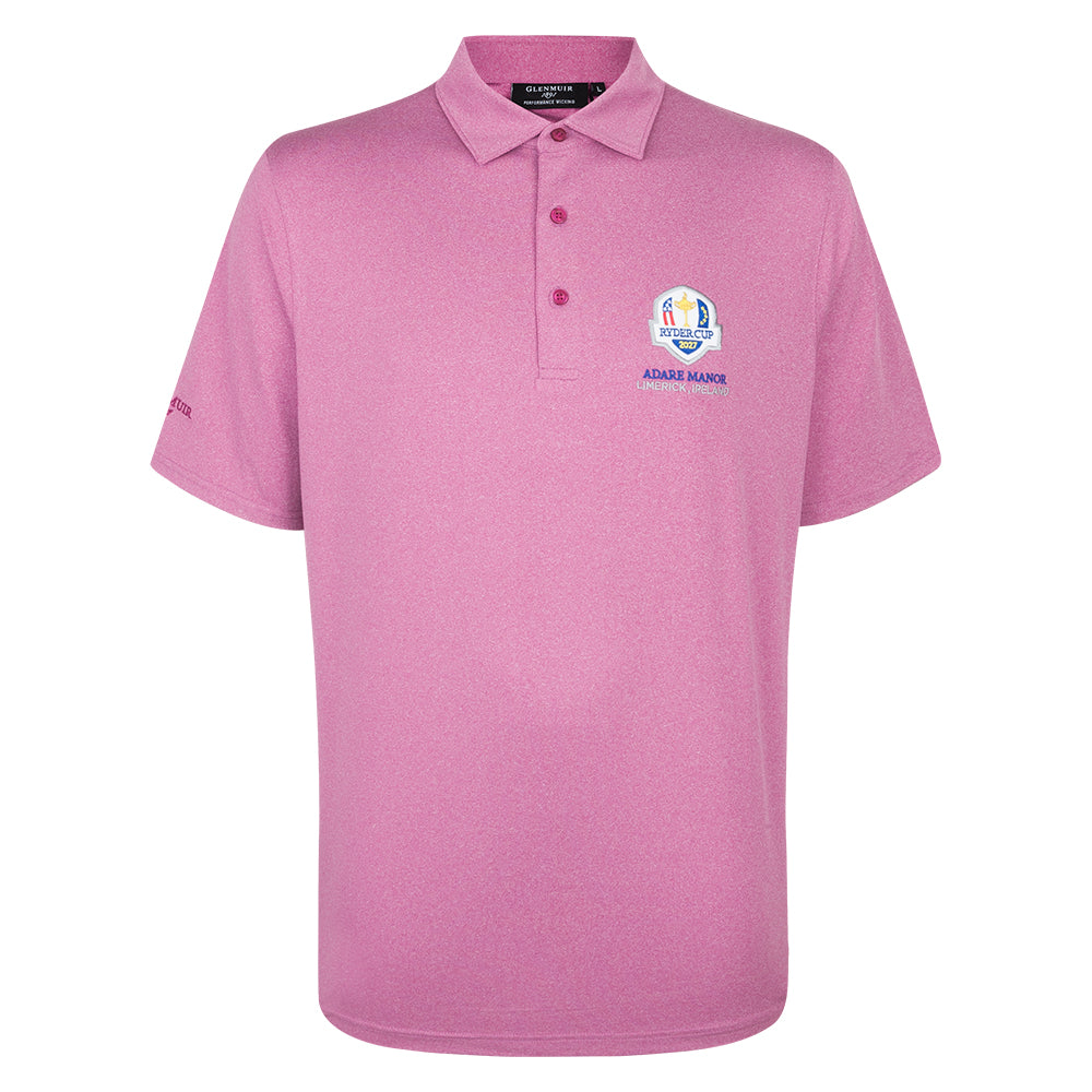 2027 Ryder Cup Glenmuir Men's Marl Effect Polo Shirt