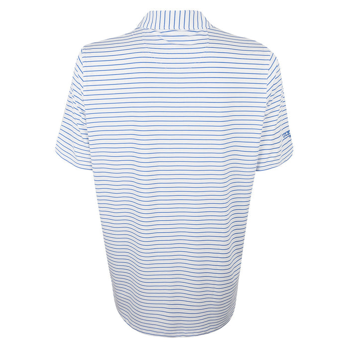 2025 Ryder Cup Glenmuir Men's White Stripe Polo Shirt