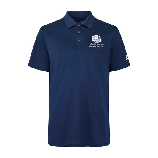 2027 Ryder Cup adidas Men's Navy Polo Shirt
