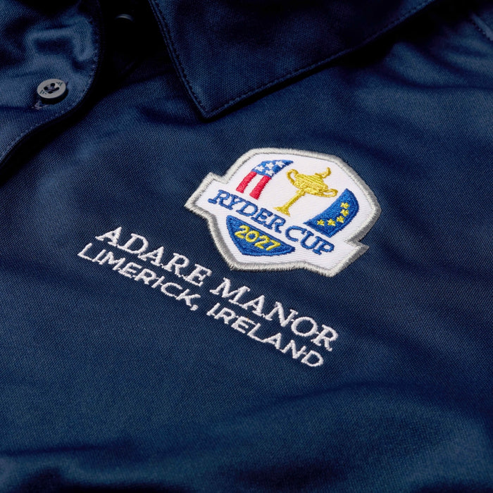 2027 Ryder Cup adidas Men's Navy Polo Shirt