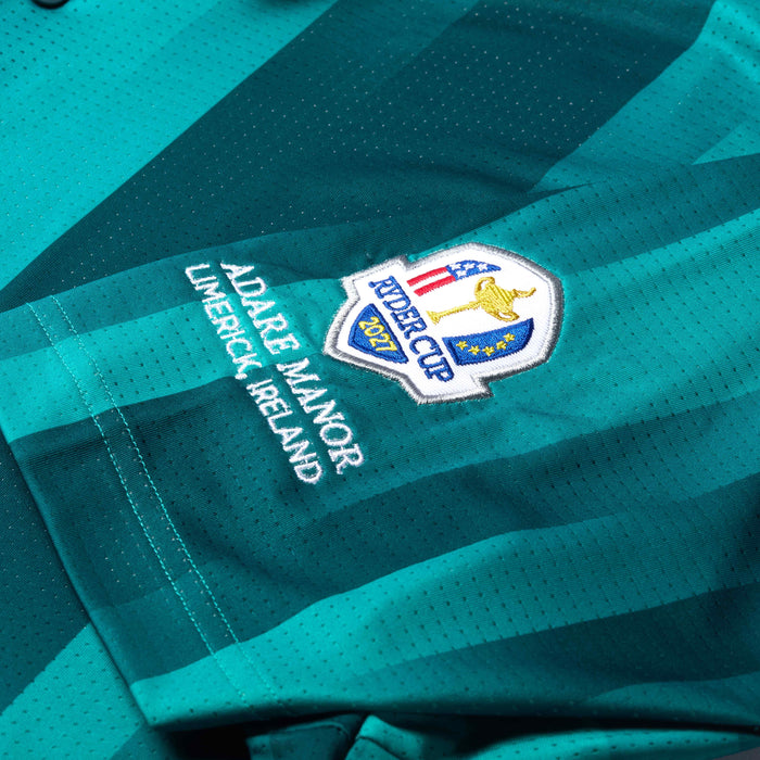 2027 Ryder Cup adidas Men's Radient Print Polo Shirt