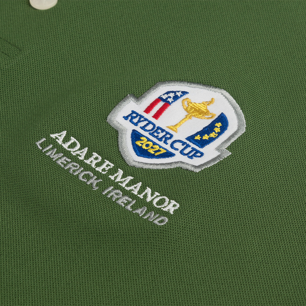 2027 Ryder Cup FootJoy Men's Olive Polo Shirt