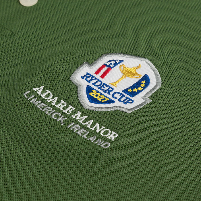 2027 Ryder Cup FootJoy Men's Olive Polo Shirt
