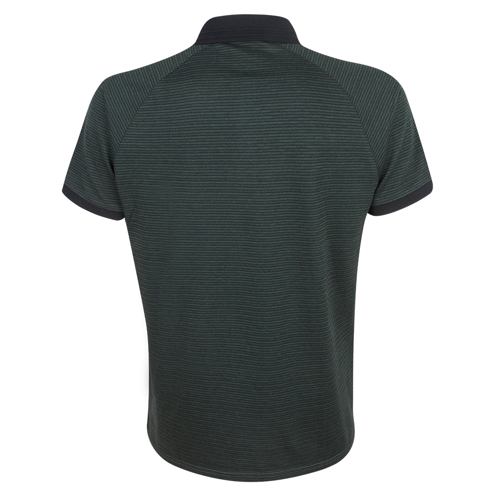 2023 Ryder Cup Men&#39;s Trophy Green Waffle Polo Shirt Back