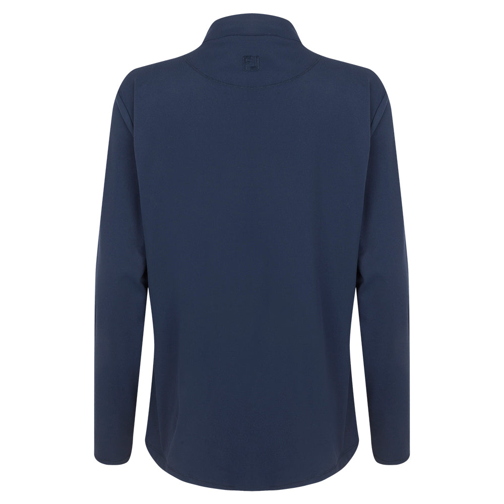 2025 Ryder Cup FootJoy Women's Navy Full Zip Mid Layer Back