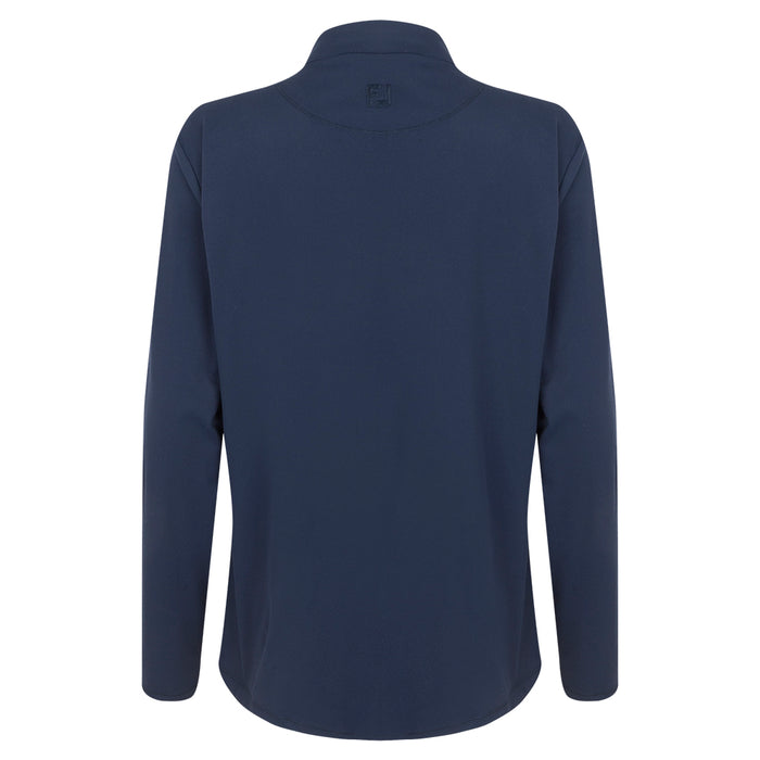 2025 Ryder Cup FootJoy Women's Navy Full Zip Mid Layer Back