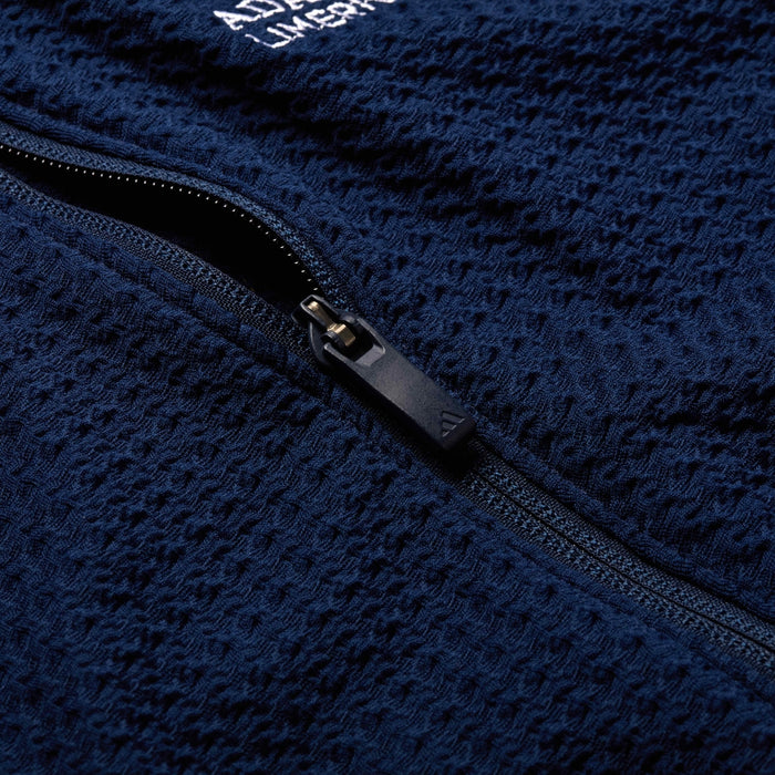 2027 Ryder Cup adidas Women's Navy Textured Full Zip Midlayer