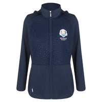 2025 Ryder Cup Glenmuir Women's Ella Navy Jacket Front