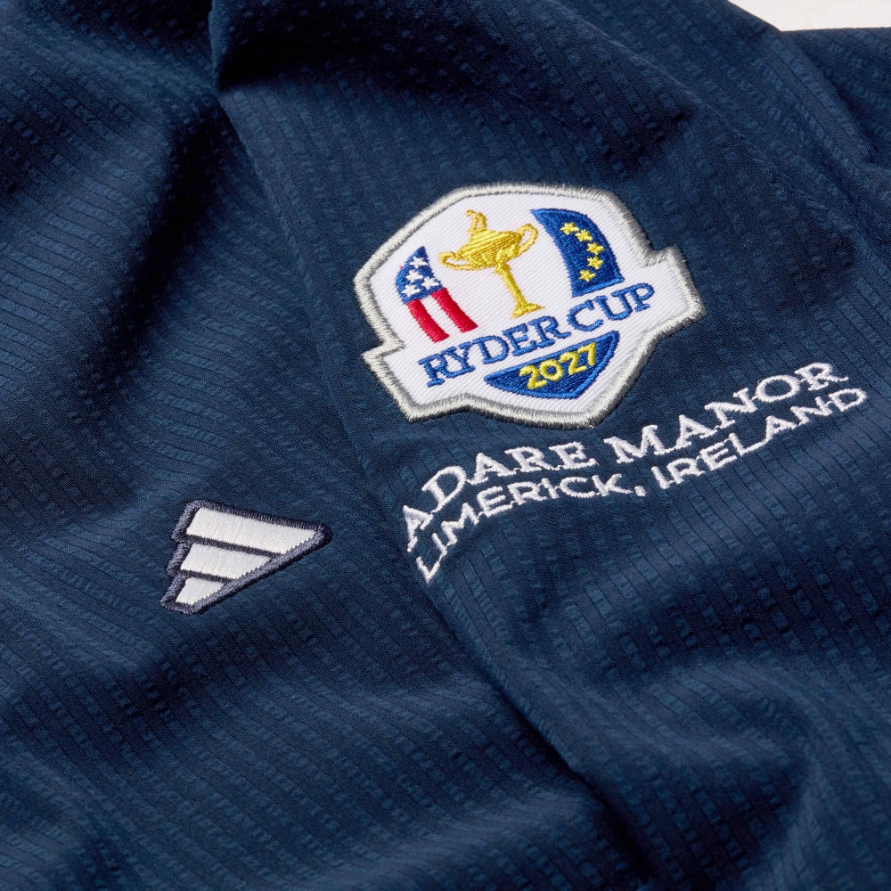 2027 Ryder Cup adidas Women's Navy Quarter Zip