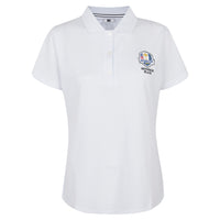 2025 Ryder Cup FootJoy Women's White Polo Front