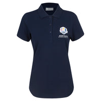 2027 Ryder Cup Glenmuir Women's Navy Polo Shirt