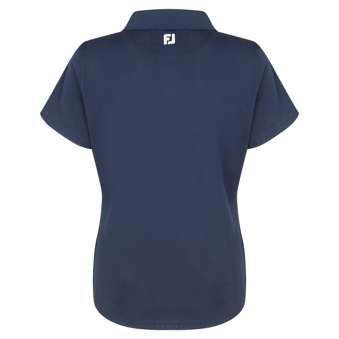 2025 Ryder Cup FootJoy Women's Navy Polo Back