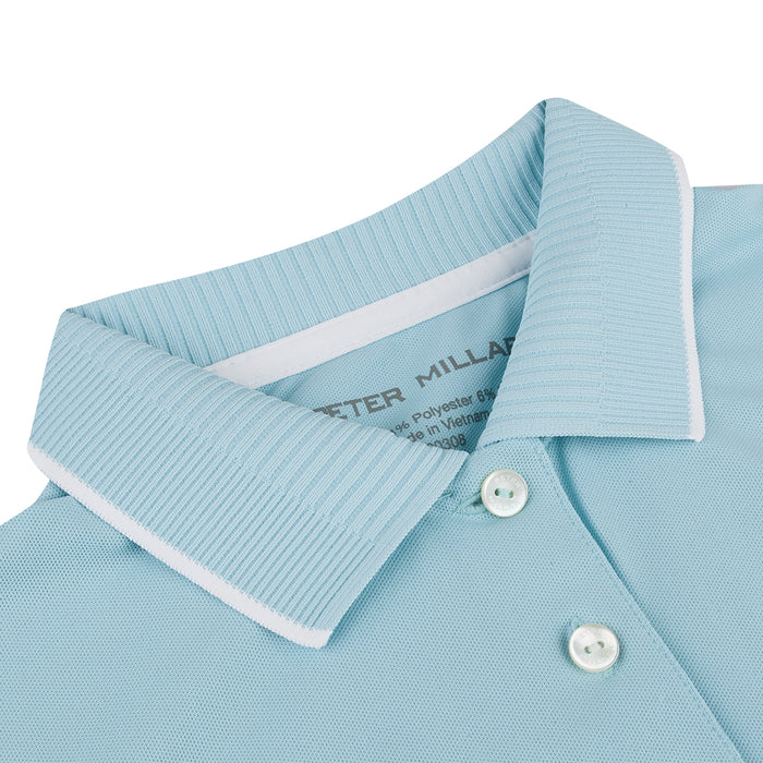 2027 Ryder Cup Peter Millar Women's Aqua Green Polo Shirt