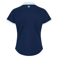 2027 Ryder Cup FootJoy Women's Gingham Collar Polo Shirt