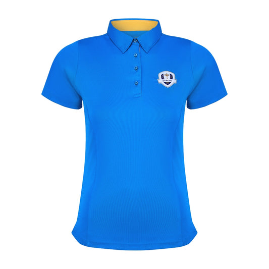 2025 Ryder Cup Fanwear Women's Royal Blue Polo Shirt