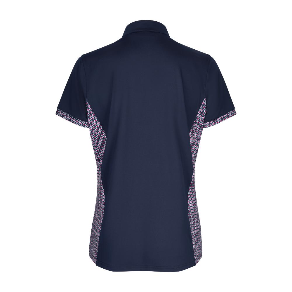 2027 Ryder Cup Glenmuir Women's Printed Panel Polo Shirt