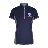 2027 Ryder Cup Glenmuir Women's Printed Panel Polo Shirt