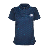 2025 Ryder Cup Fanwear Women's Trophy Print Polo Shirt