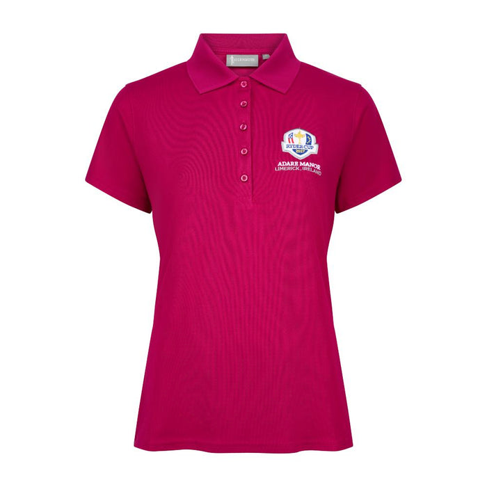 2027 Ryder Cup Glenmuir Women's Poly Pique Polo Shirt