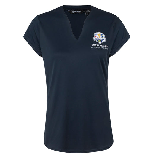 2027 Ryder Cup Abacus Women's Hammel Navy Polo Shirt