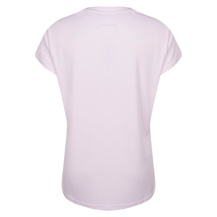 2025 Ryder Cup Abacus Women's Hammel Cup Sleeve Pink Polo Shirt