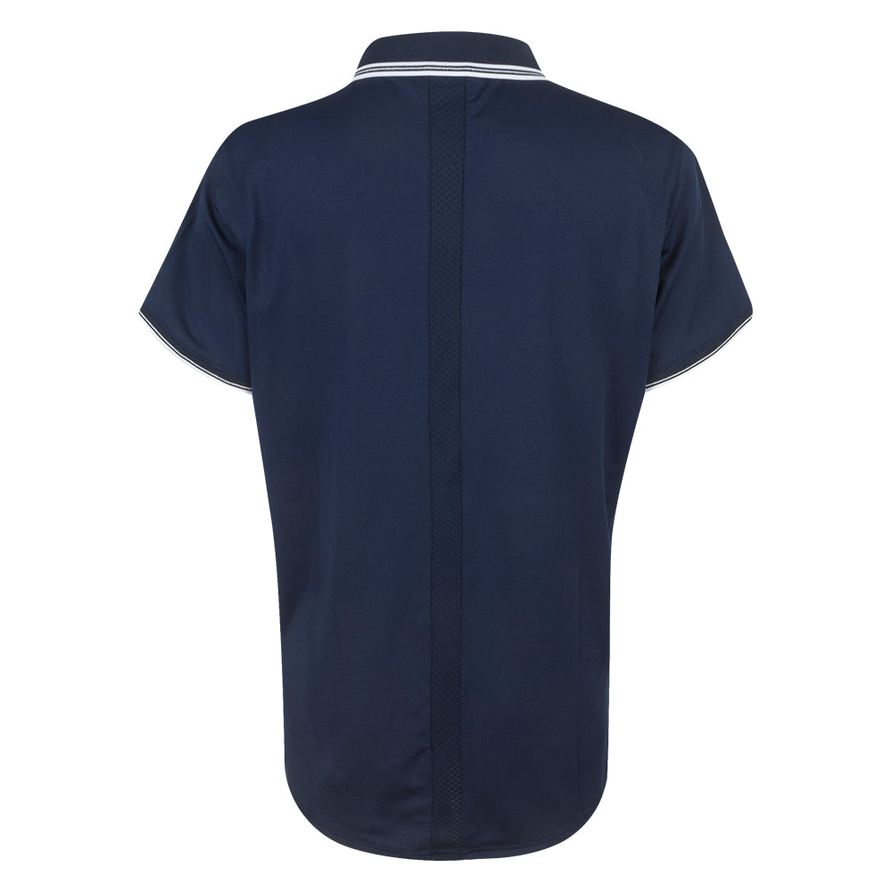 2025 Ryder Cup Glenmuir Women's Navy Tipped Polo Shirt