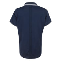 2025 Ryder Cup Glenmuir Women's Navy Tipped Polo Shirt