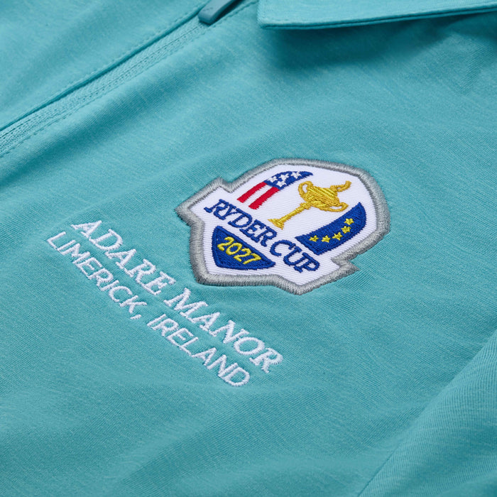 2027 Ryder Cup adidas Women's Blue Polo Shirt