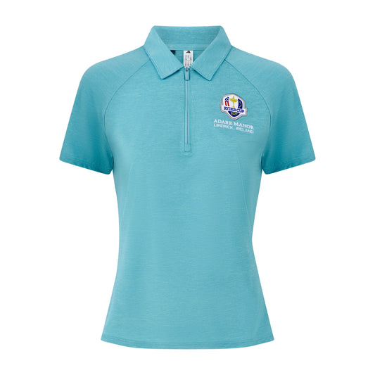 2027 Ryder Cup adidas Women's Blue Polo Shirt