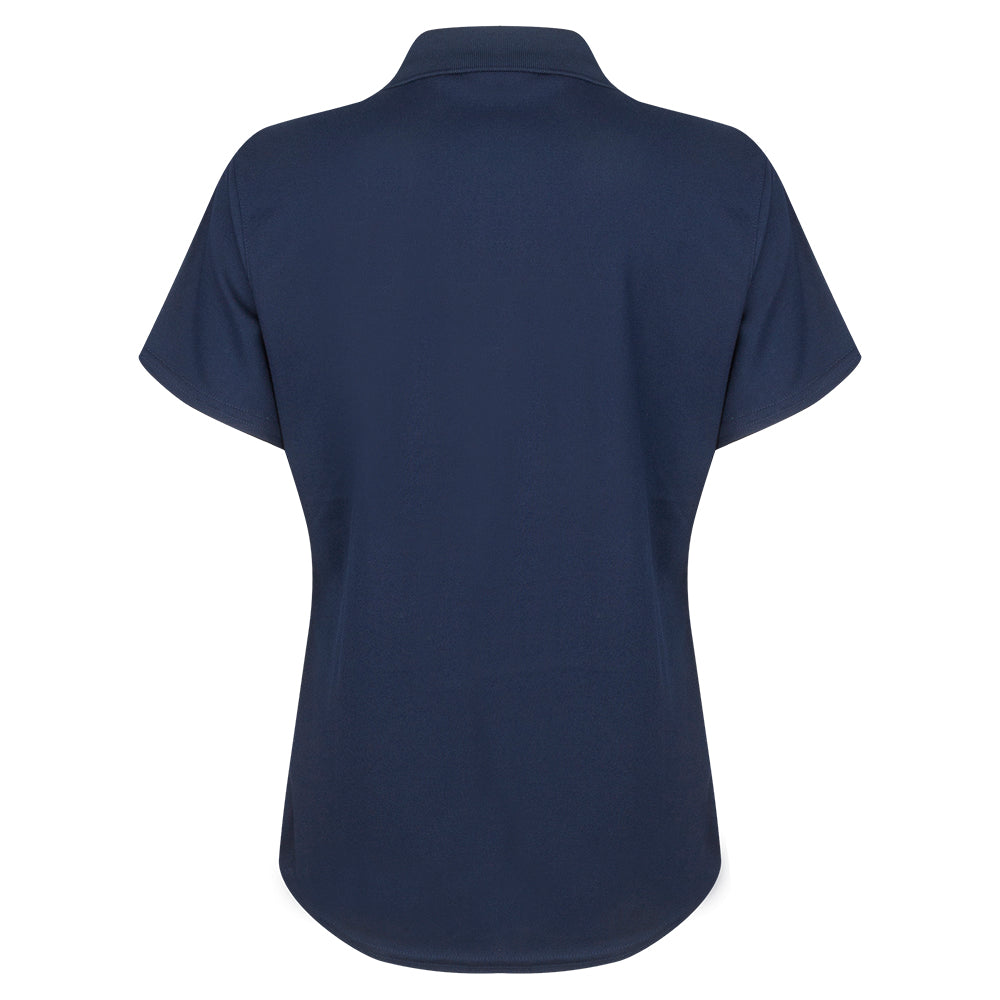 2023 Ryder Cup Glenmuir Women&#39;s Paloma Europe Navy Polo Shirt Back