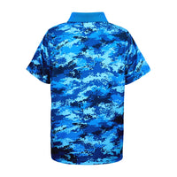 2025 Ryder Cup Fanwear Youth Camo Print Polo Shirt