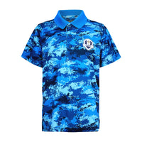 2025 Ryder Cup Fanwear Youth Camo Print Polo Shirt