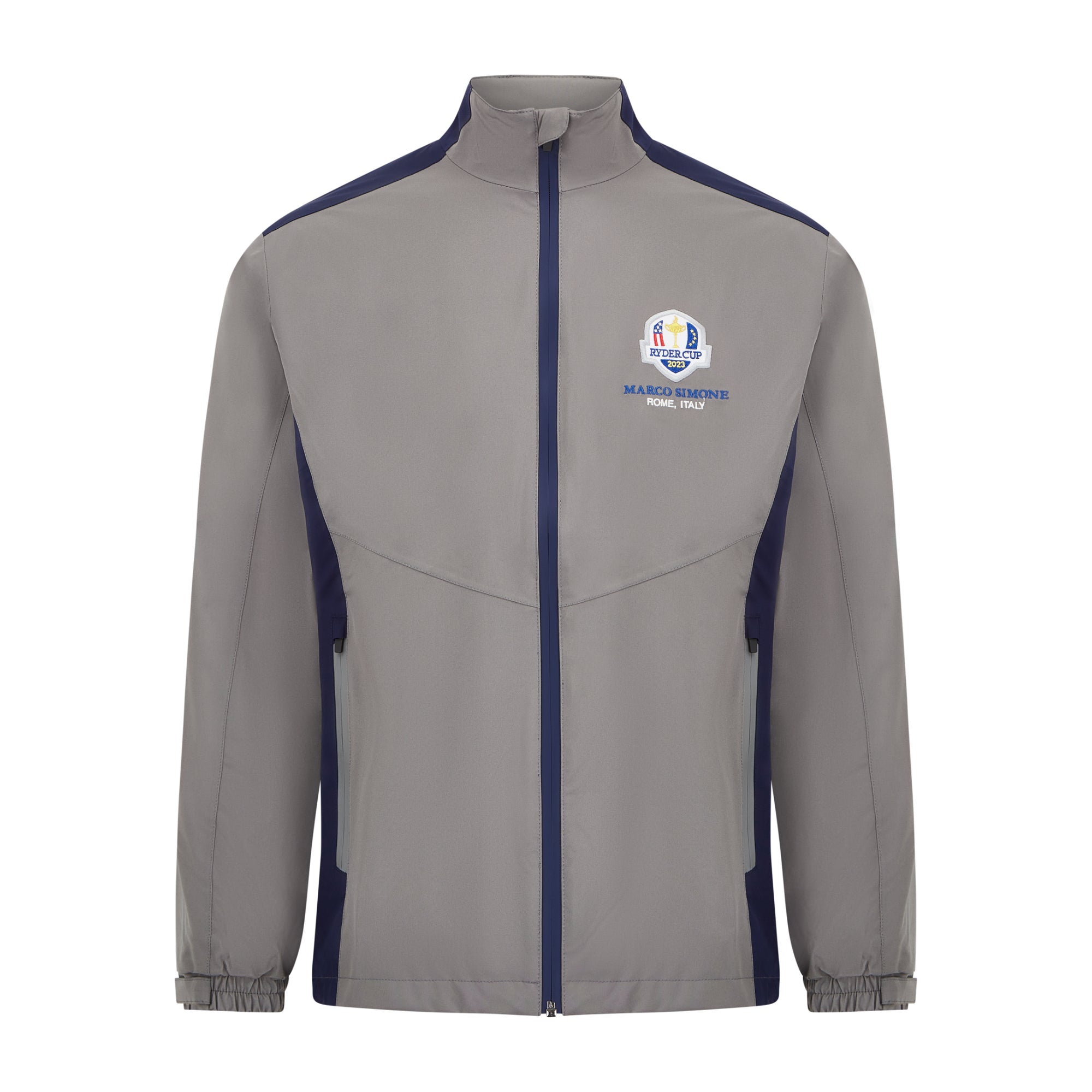 2023 Ryder Cup Men's Grey Aquatec Jacket - Front