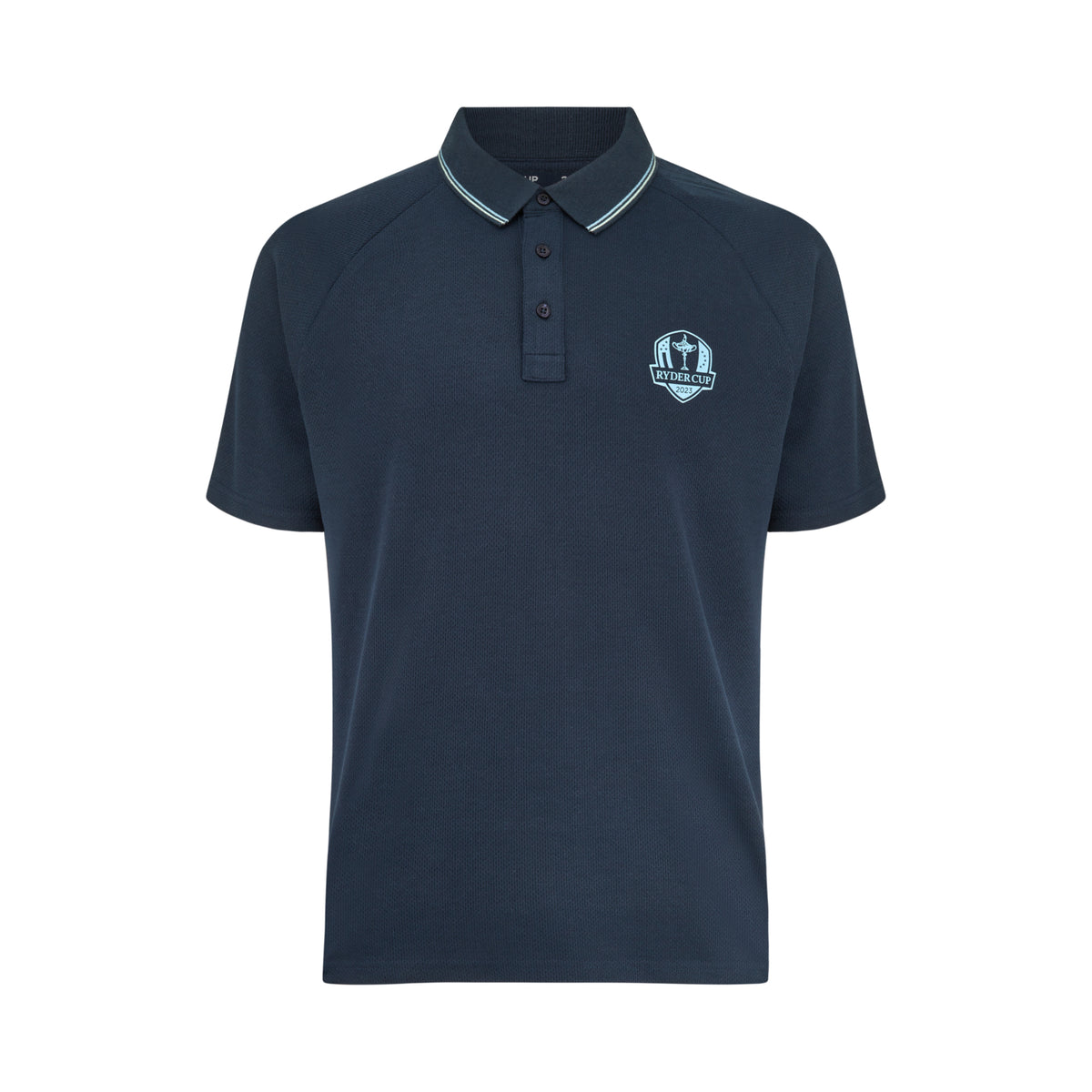 2023 Ryder Cup Men&#39;s Navy Polo Shirt - Front