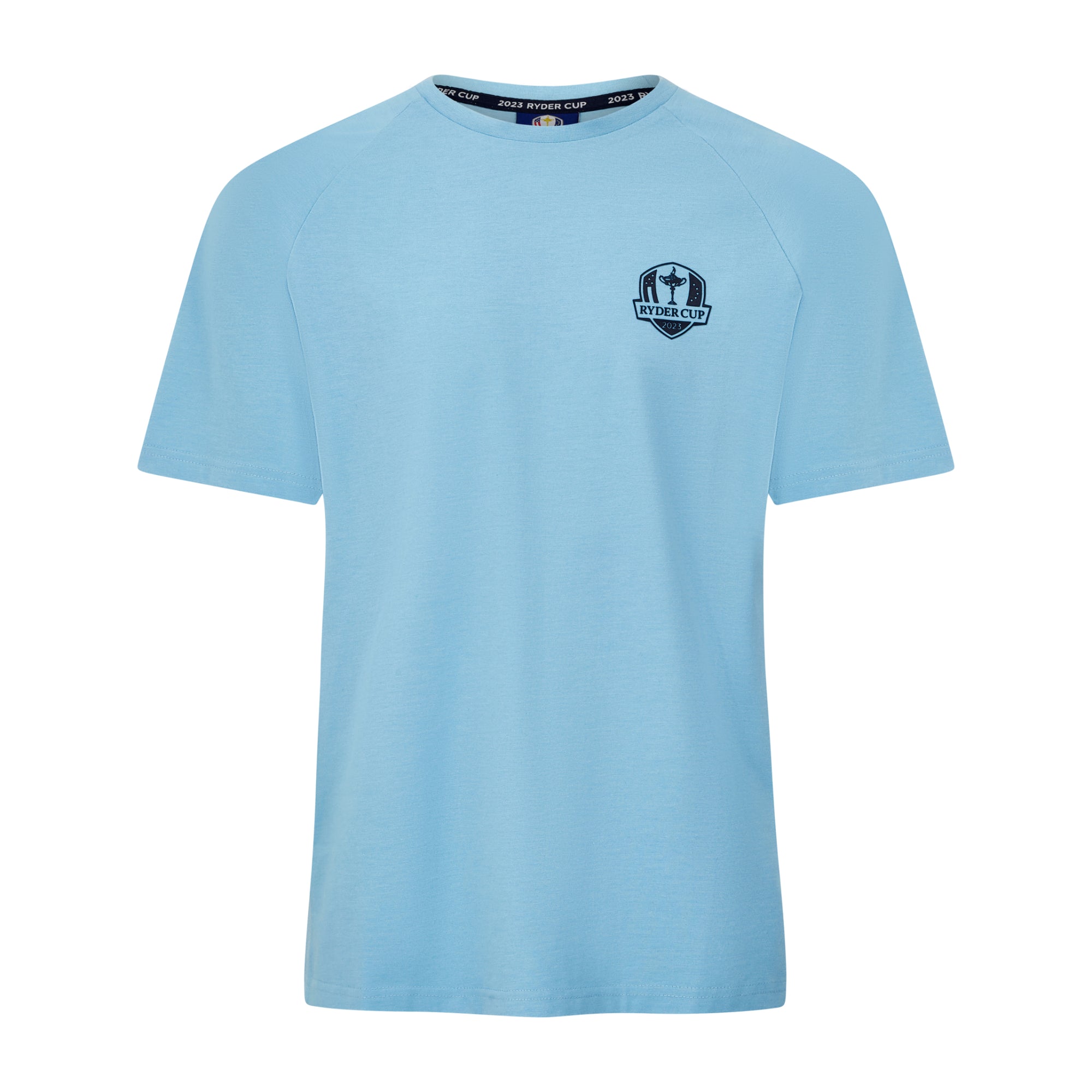 2023 Ryder Cup Men's Sky Blue T-Shirt - Front