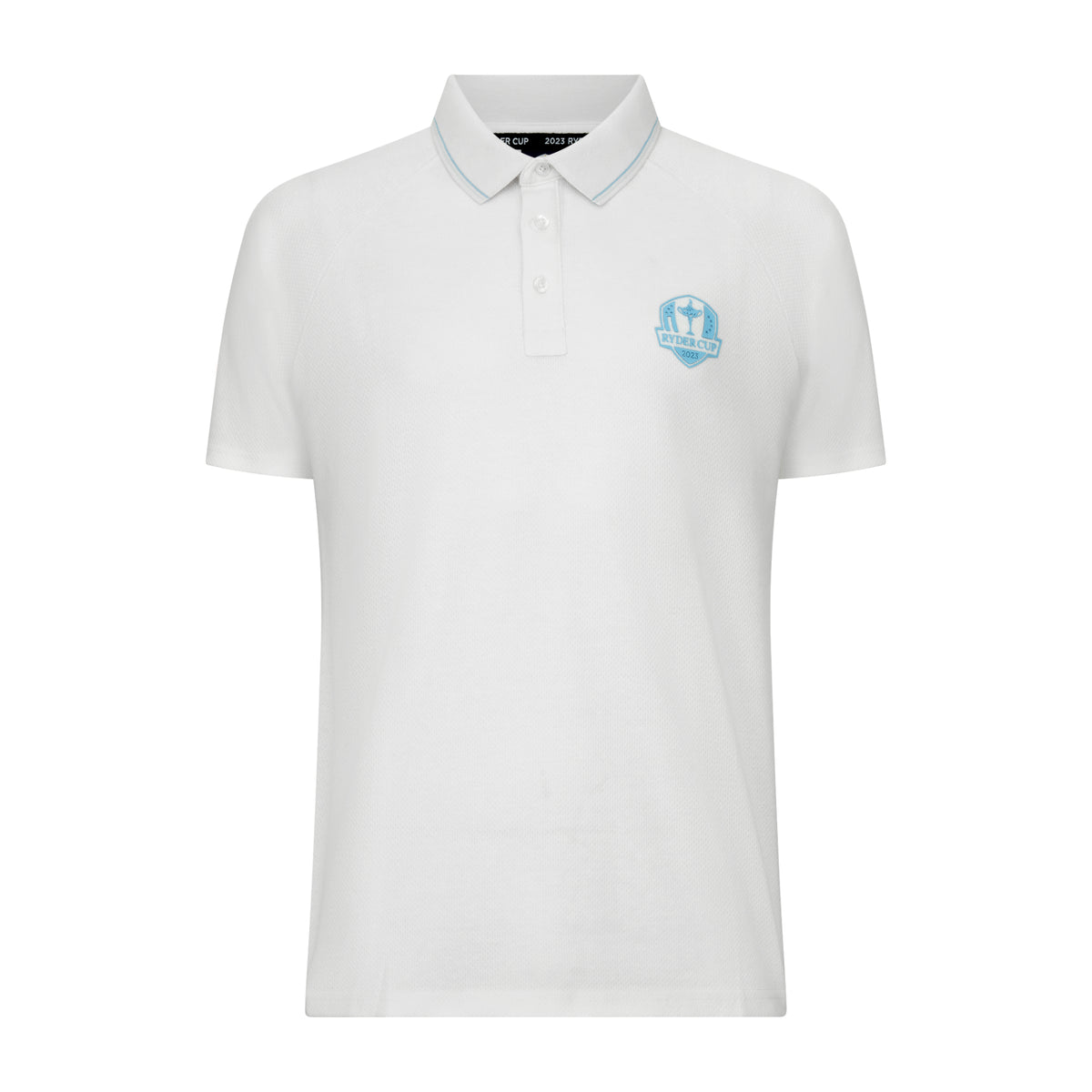 2023 Ryder Cup Men&#39;s White Polo Shirt - Front