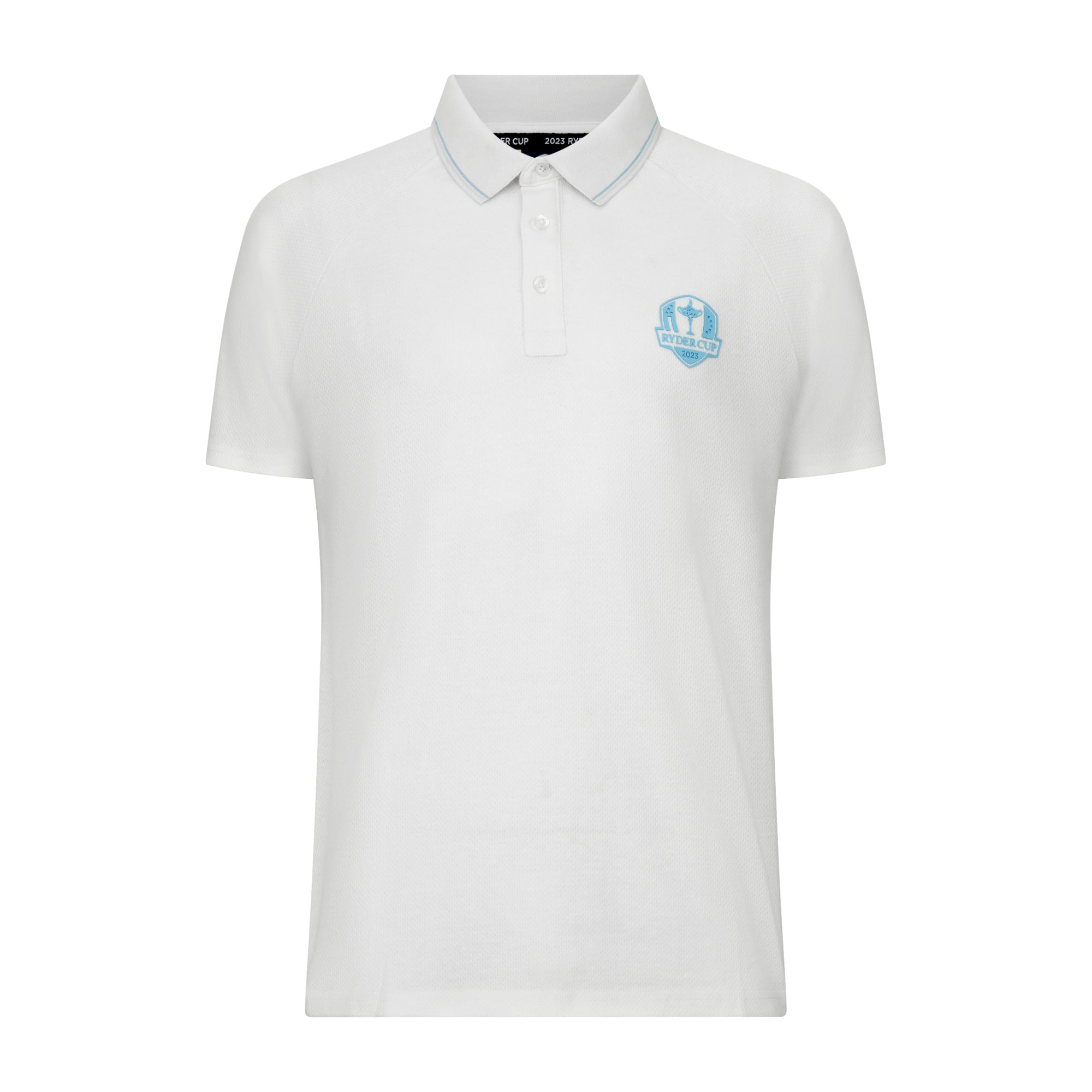 2023 Ryder Cup Men's White Polo Shirt - Front