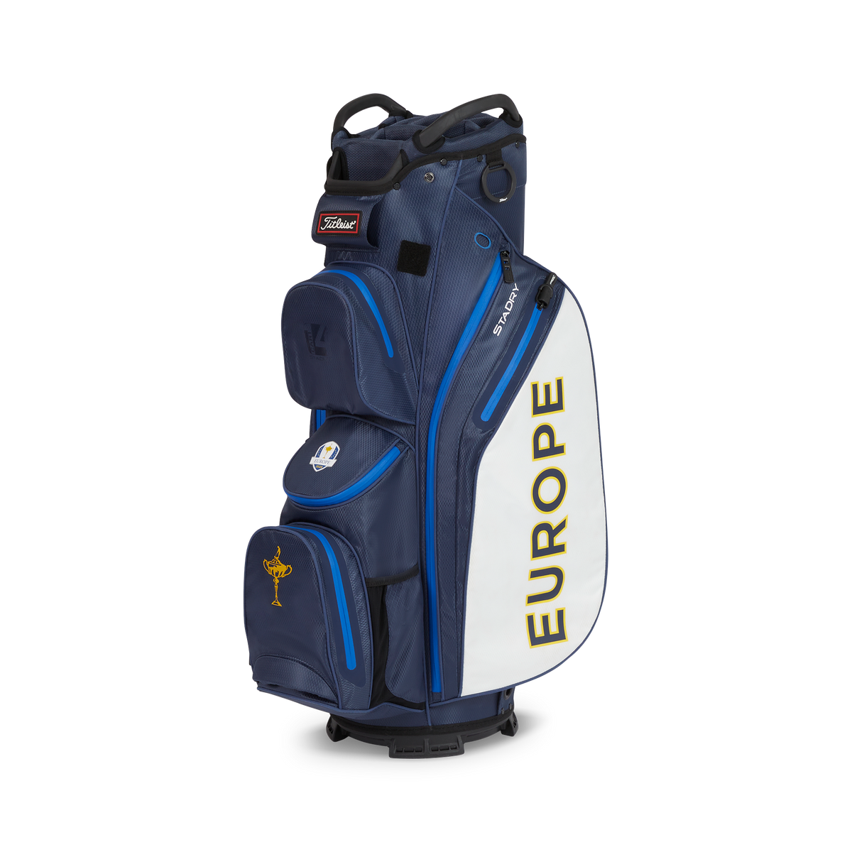 2023 Ryder Cup Titleist Team Europe Cart 14 StaDry Golf Bag