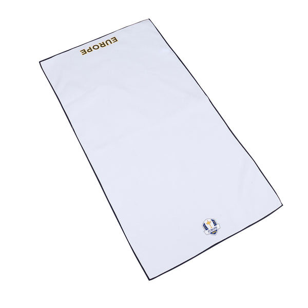 2023 Ryder Cup PRG Team Europe Aqua Lock Caddy Towel The Official