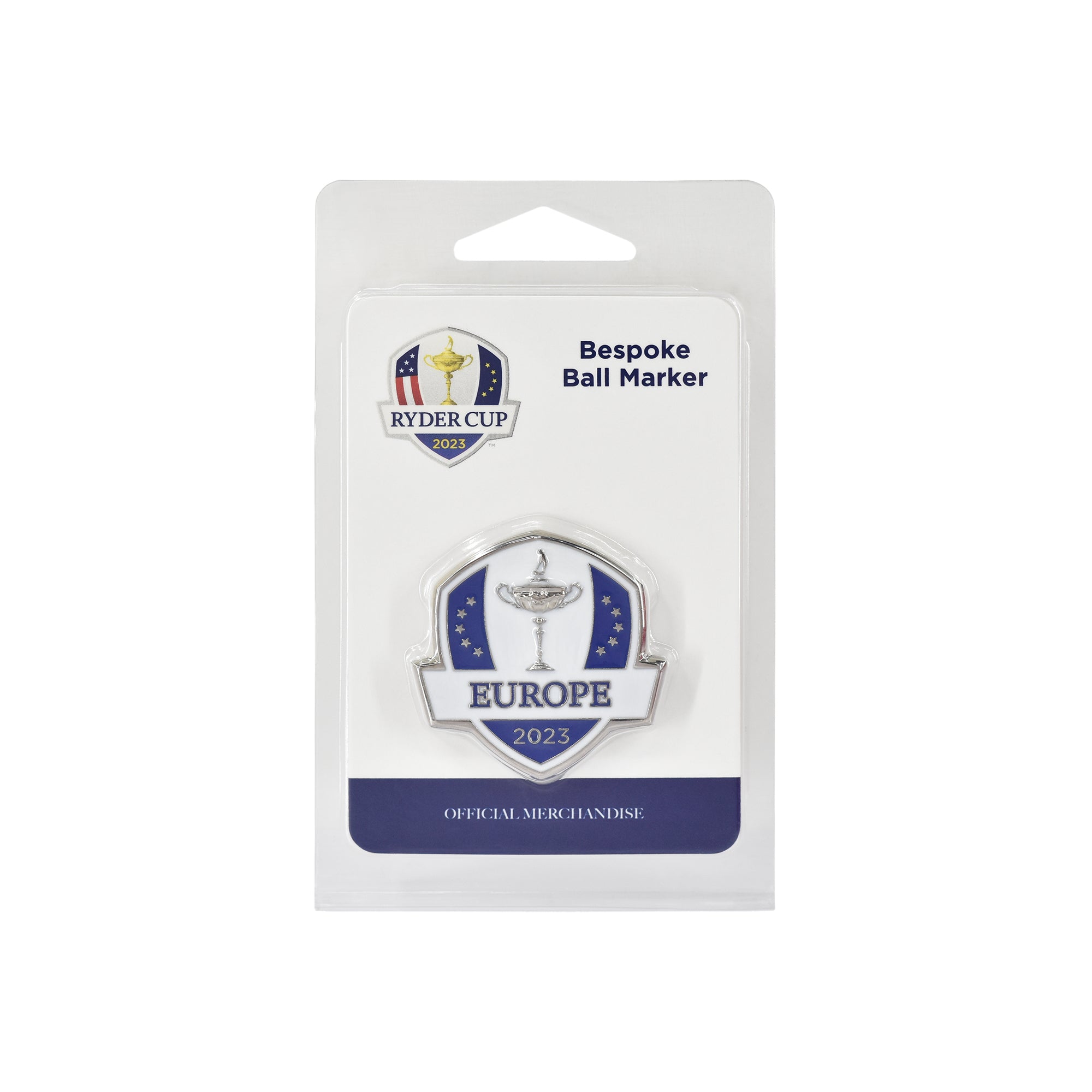 2023 Ryder Cup PRG Team Europe Ball Marker - Front