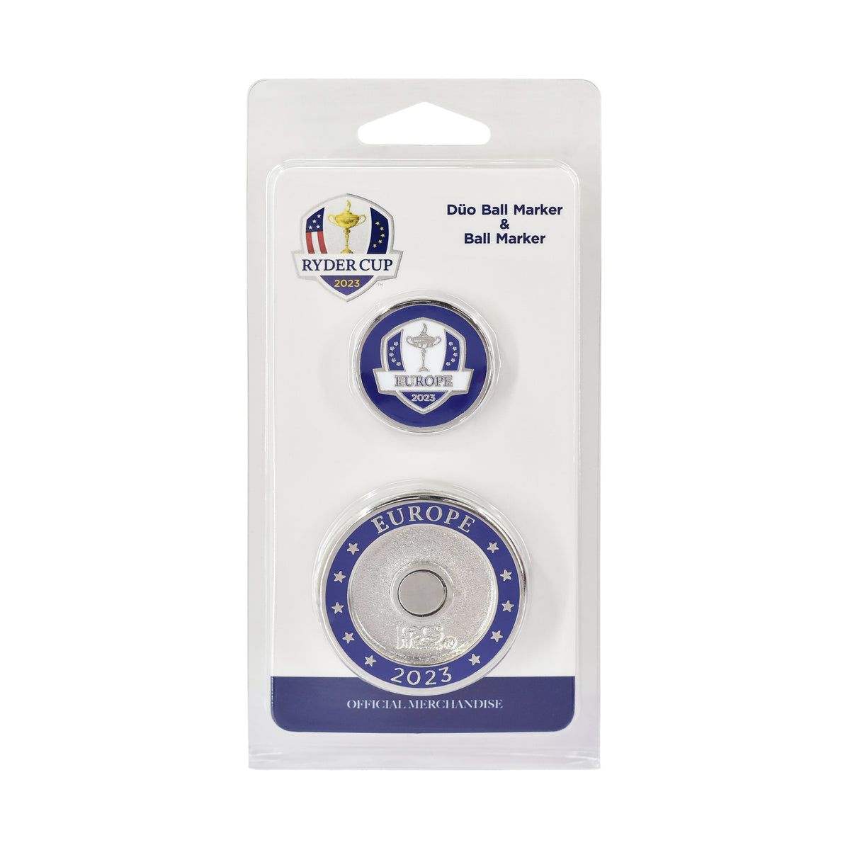 2023 Ryder Cup PRG Team Europe Duo Ball Marker
