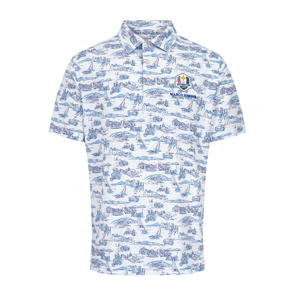 Peter millar outlet printed polo