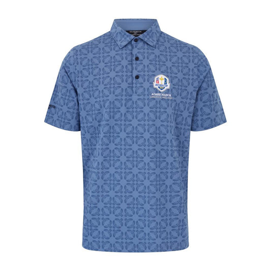 2027 Ryder Cup Glenmuir Men's Eagle Print Polo Shirt