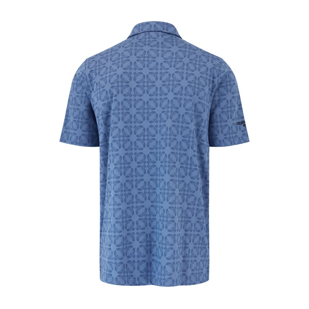 2027 Ryder Cup Glenmuir Men's Eagle Print Polo Shirt