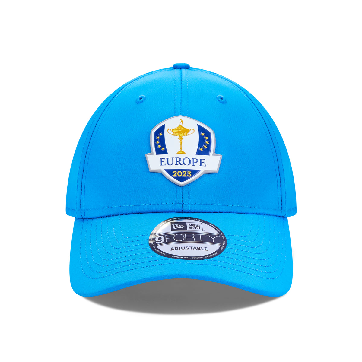 Official 2023 Ryder Cup New Era Friday European 9FORTY Cap - Blue