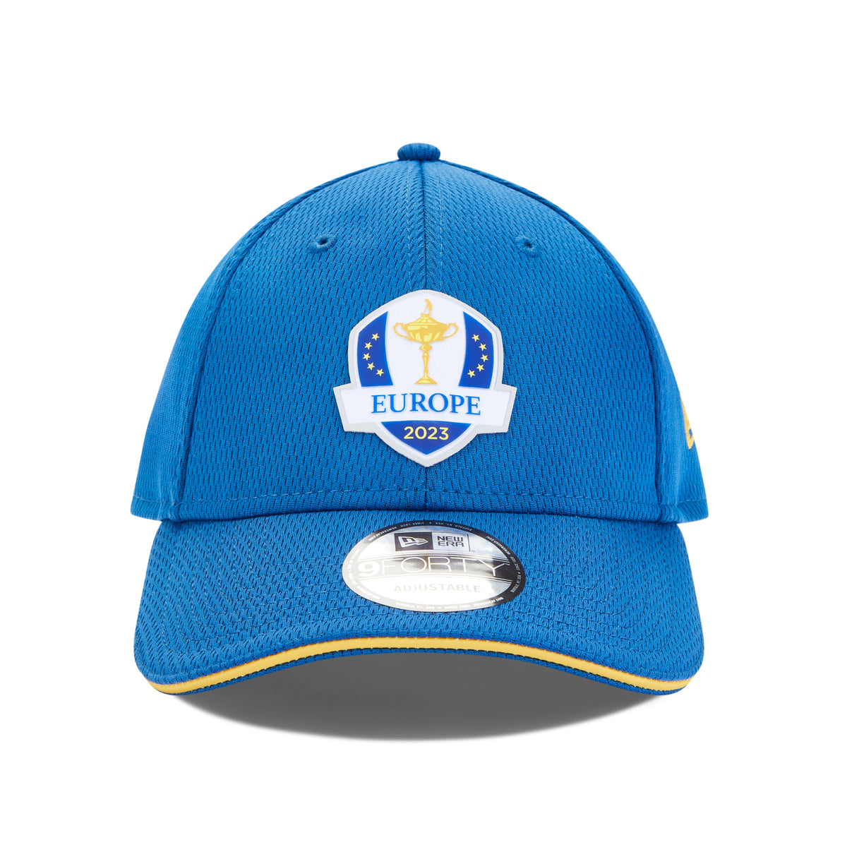Official 2023 Ryder Cup New Era Wednesday European 9FORTY Cap - Blue